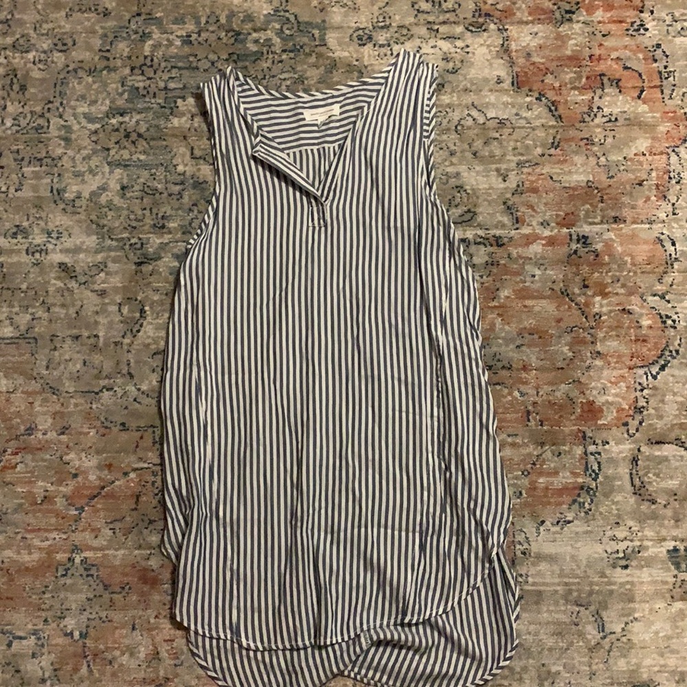 Stripped beach dress